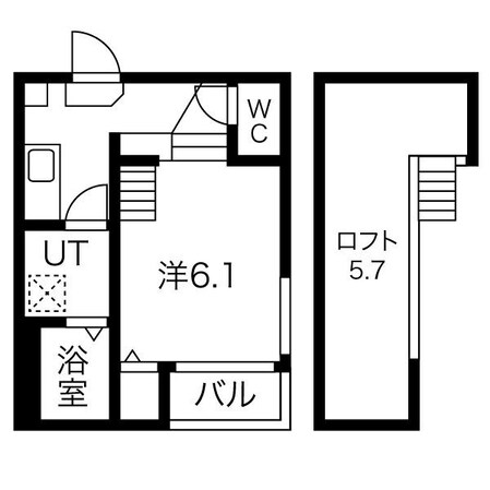 ラファン熱田の物件間取画像